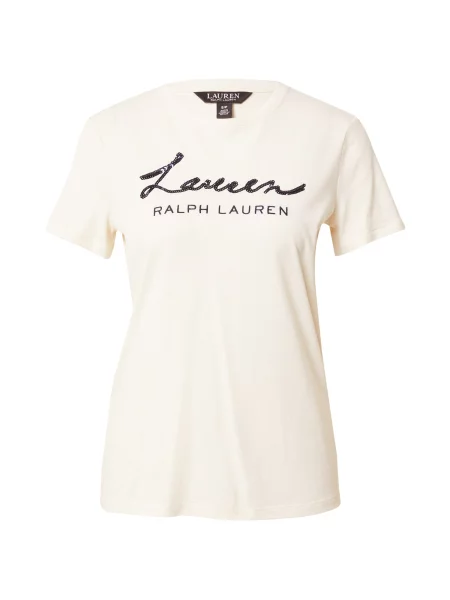 LAUREN RALPH LAUREN Tricou KATLIN-SHORT SLEEVE-TRICOU negru