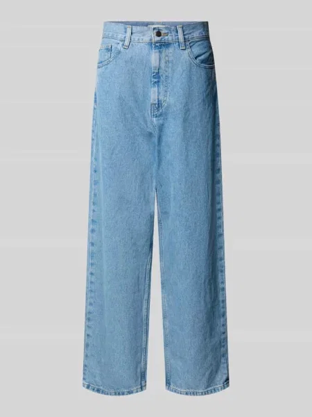 Jeansy Carhartt Wip z kamieniami niebieskie