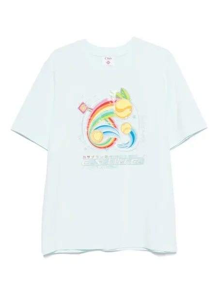 Tricou Casablanca cu imagine albastru