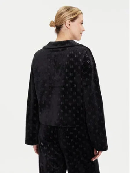 KARL LAGERFELD Bluza črna