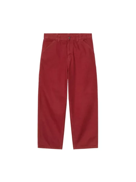 Jeansy Carhartt Wip czerwone