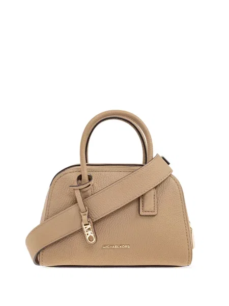 Geanta de piele Michael Michael Kors din piele maro