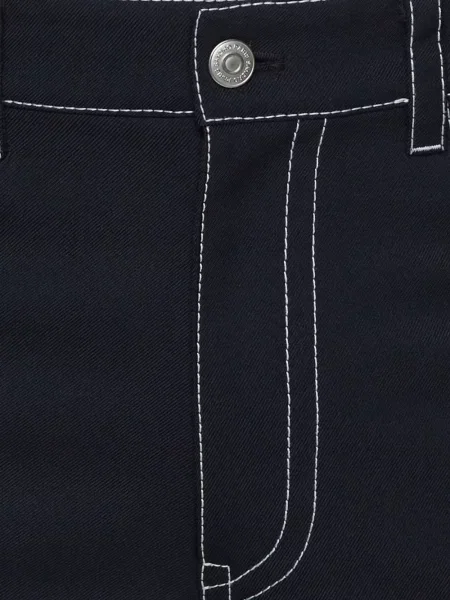 Pantaloni Sandro albastru