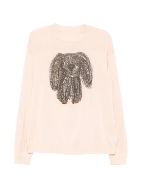 Haftowany top Jnby różowy