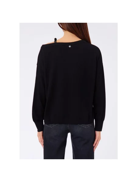 Sweter Liu Jo wełniany czarny
