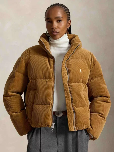POLO RALPH LAUREN Geacă de puf Cord | catifea reiată