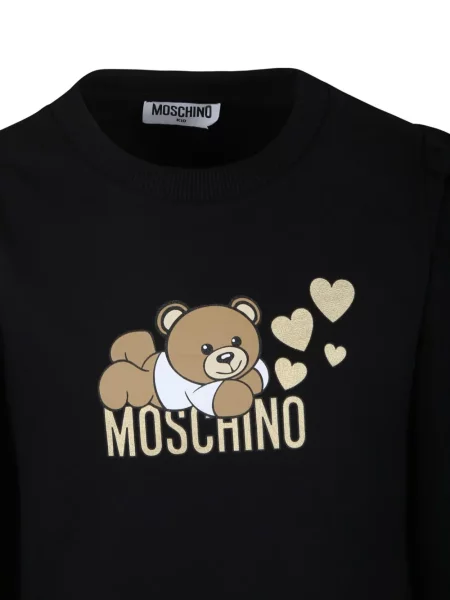 Sukienka dziecięca Moschino czarna