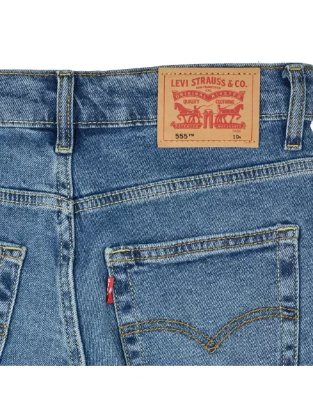Gyerek egyenes szárú farmernadrág Levi's® kék