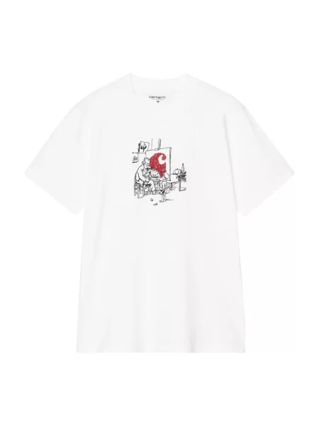 Koszulka Carhartt Wip biała