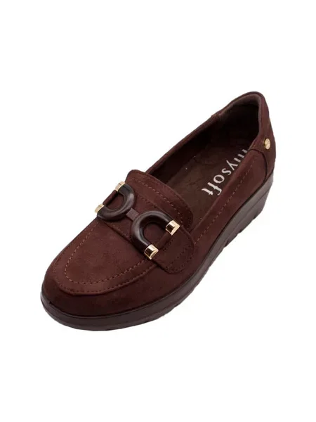 Mocasini Mysoft maro