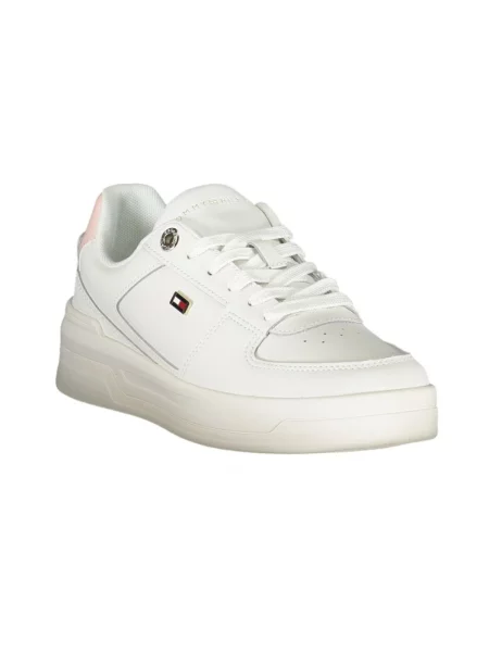 Trampki Tommy Hilfiger skórzane biznesowe białe