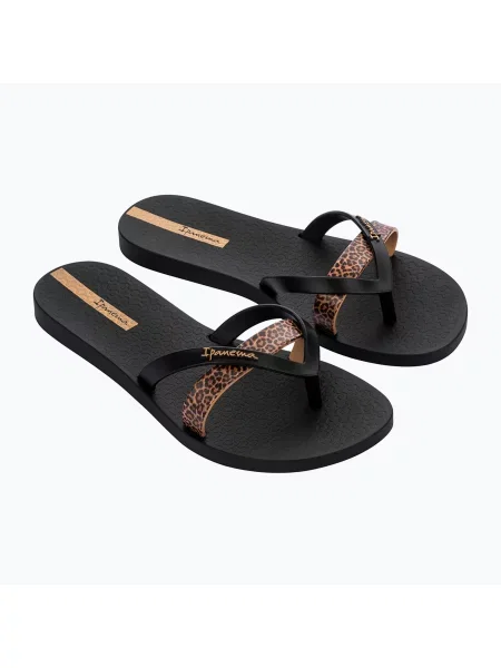 Șlapi pentru femei Ipanema Kirei Chic black/beige negru