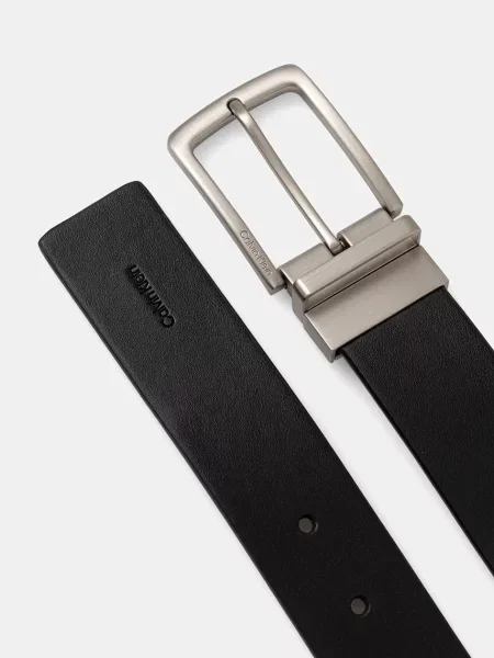 Bőr megfordítható öv Calvin Klein barna