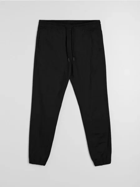 Sinsay spodnie jogger czarny