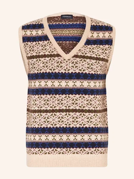 Strokesman's Bezrękawnik beige beżowa