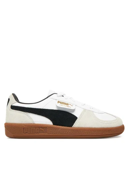 Puma gyerek velúr sportcipő Palermo Lth Jr fehér