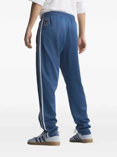 Stras tricou Adidas din jerseu alergare albastru