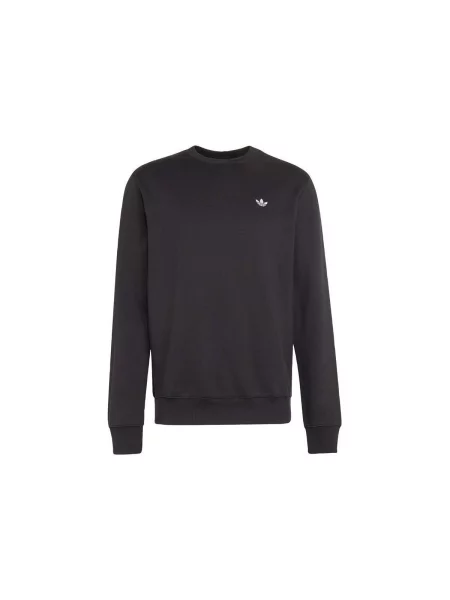 ADIDAS ORIGINALS Mikina Trefoil Essentials / bílá černá