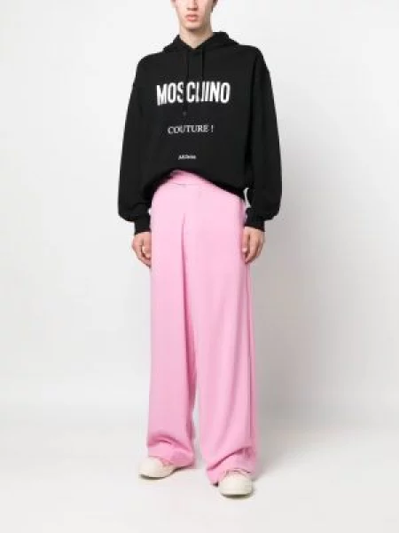Hanorac cu glugă Moschino cu imagine negru
