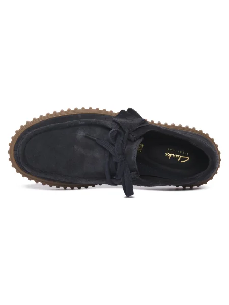 Čipkované tenisky Clarks modrá