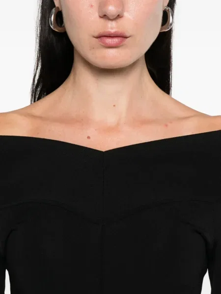 Top Stella Mccartney lung negru