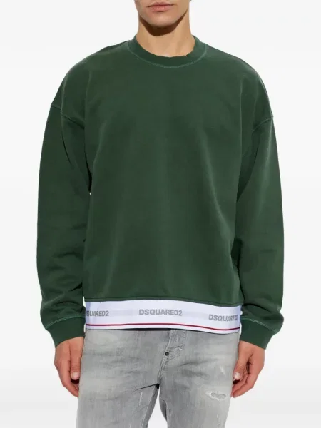 Hanorac Dsquared2 cu autograf verde