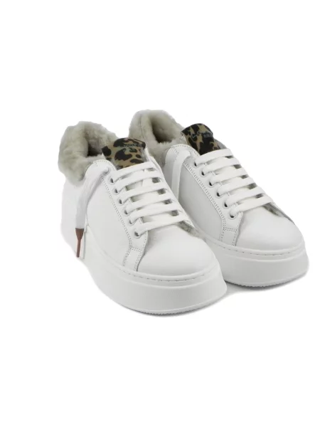 Sneakersy Lemaré białe