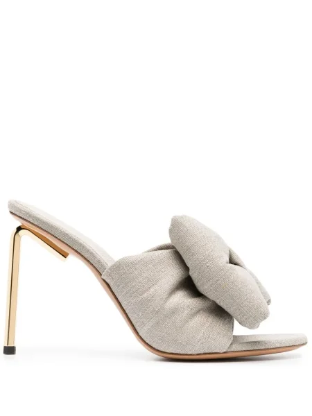 Sandale Off-white cu funde alb