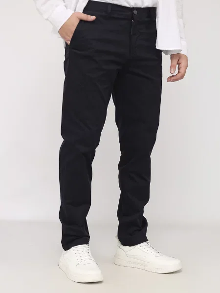 Повсякденні штани YUKI темно-синій сині