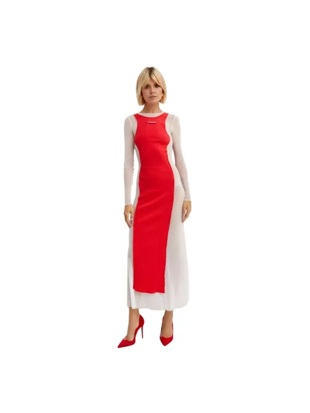 Sukienka maxi Jean Paul Gaultier biała