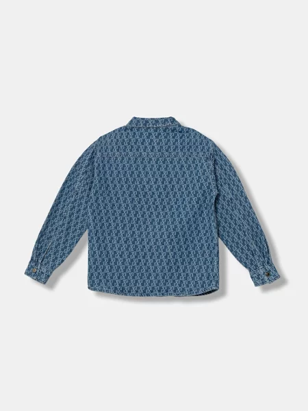 Emporio Armani gyerek farmerdzseki kék