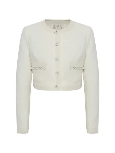 Decupat sacou Loveshackfancy din tweed