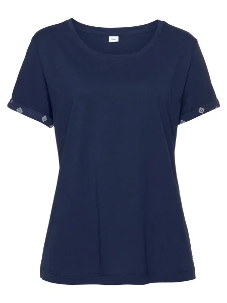 S.Oliver Tricou închis / mai multe culori albastru