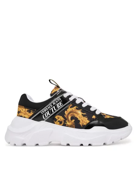 Αθλητικά Versace Jeans Couture Έγχρωμο μαύρο