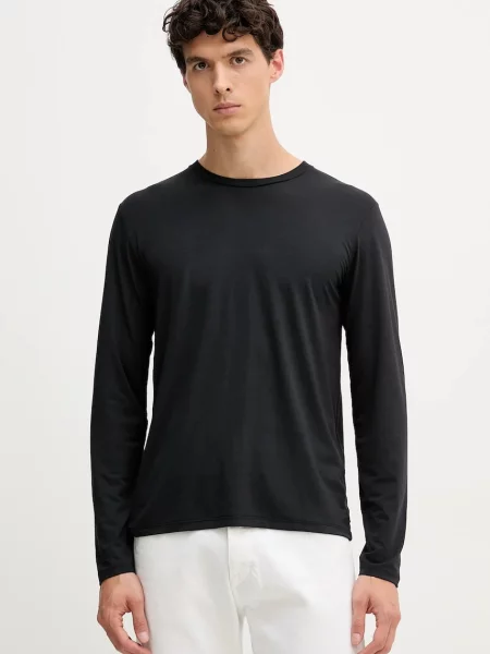 Tricou mânecă lungă Rag & Bone negru