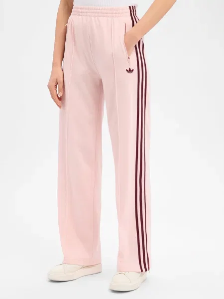 Spodnie sportowe Adidas Originals do biegania różowy