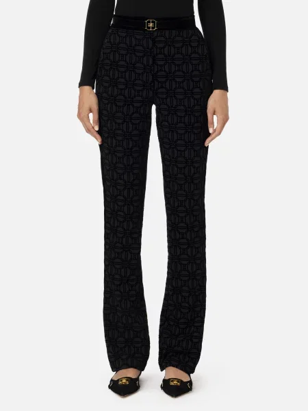 Брюки Elisabetta Franchi черные