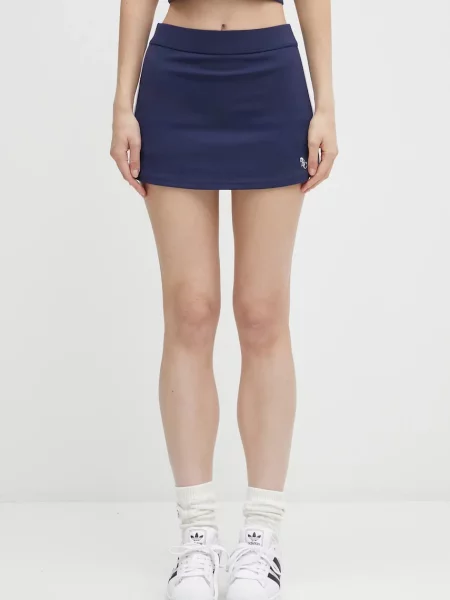 Suknja Sporty & Rich Src Court tamno mini pencil plava