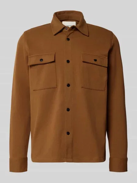 Koszula casualowa o kroju relaxed fit z mieszanki bawełny model JACKIE' Selected Homme