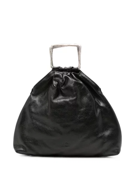 Geantă shopper Autentica 504 din piele negru