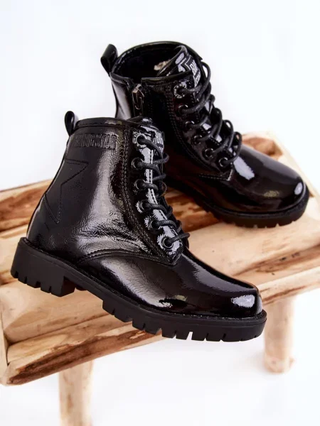 Gyerek csizma Big Star Shoes fekete