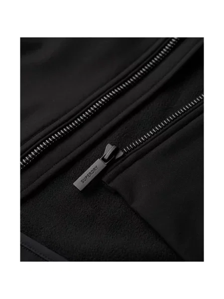 Kurtka z kapturem Superdry Classic Trekker czarna