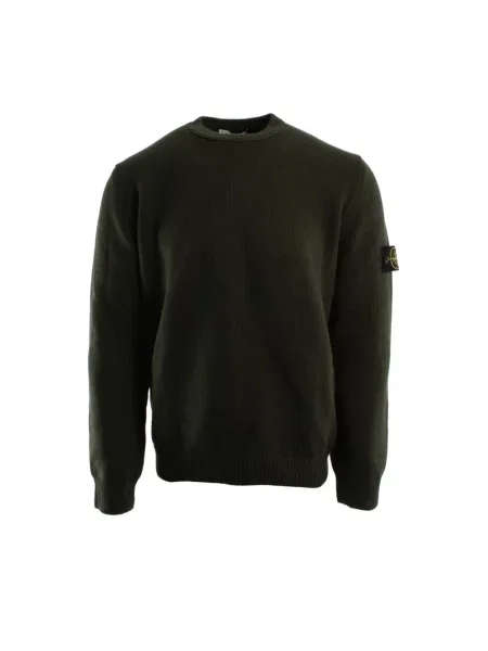 Sweter Stone Island z kamieniami zielony