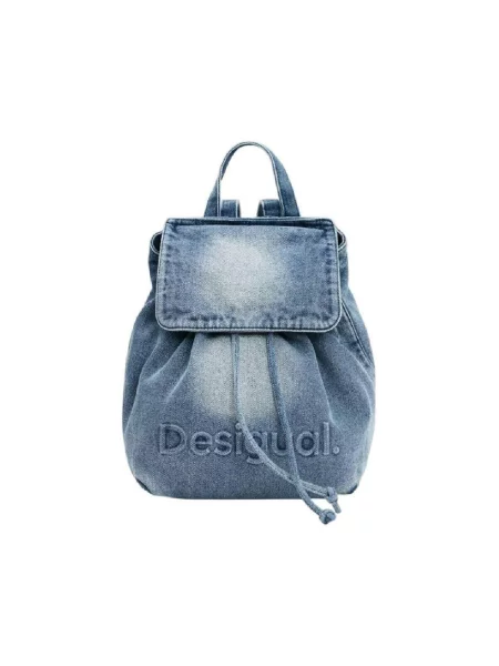 Batoh Desigual s autogramom modrá