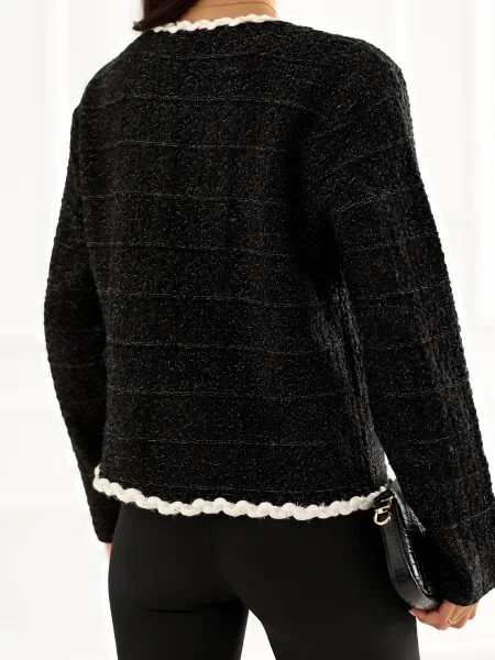 Kardigan Italy Moda crna