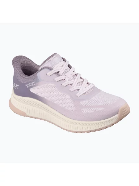 Кросівки SKECHERS Bobs Squad 4 Staple Look purple фіолетові