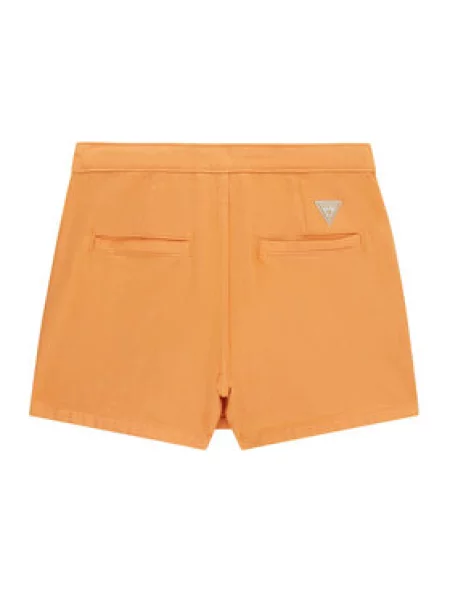 Dětské kraťasy Guess oranžové