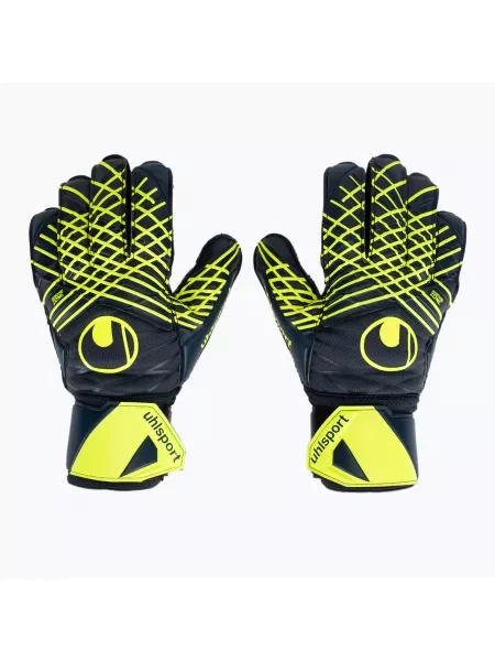 Rękawice bramkarskie Uhlsport Prediction Supersoft białe
