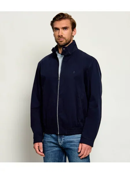 BOSS BLACK Geacă | Relaxed fit negru
