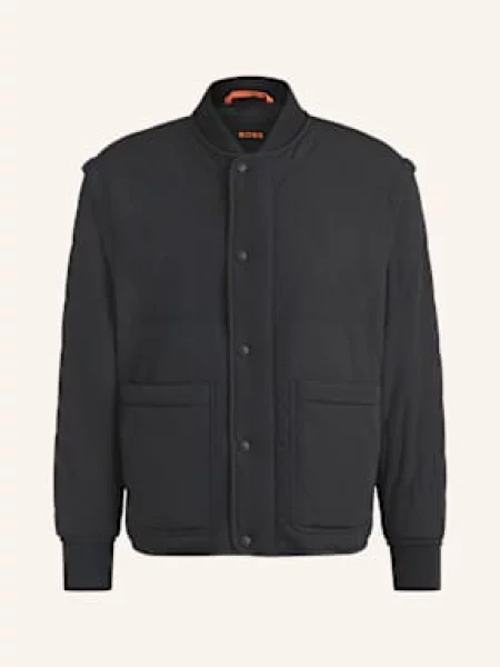 Kurtka ze stójką model ‘Omore’ Boss Orange czarna